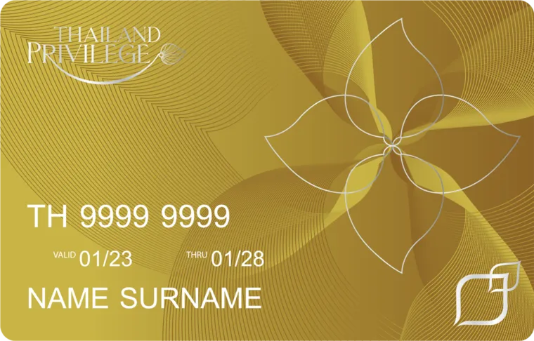 Thailand Privilege Gold card